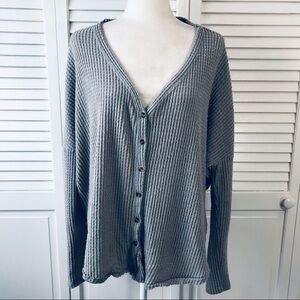 2/$25 OUT FROM UNDER Button Down Cardigan Sweater Size Small